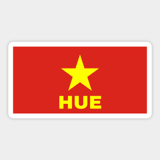 Hue City in Vietnamese Flag Sticker